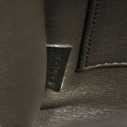 Celine Nubuck and Smooth Calfskin Nano Tri-Color Luggage Chartreuse 8 of 9