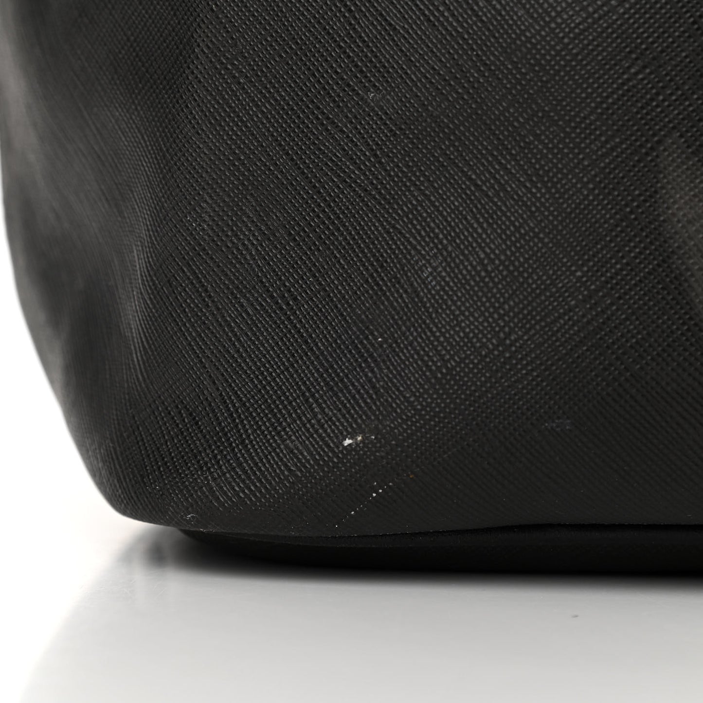 Textured Coated Canvas Rottweiler Print Large Antigona Tote Black