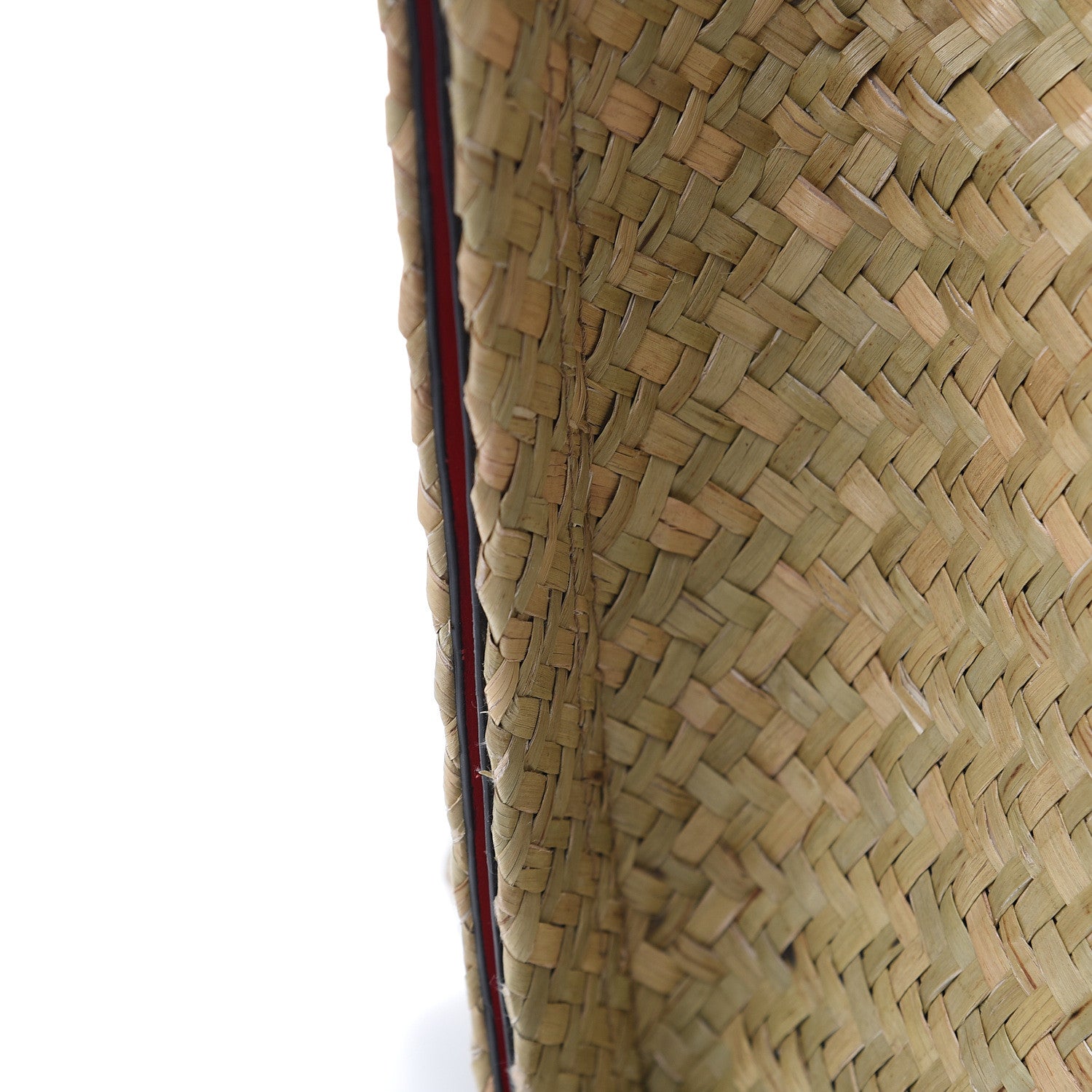 Valentino Garavani Raffia Medium Vlogo Escape Shopper Natural Black Rouge 14 of 22