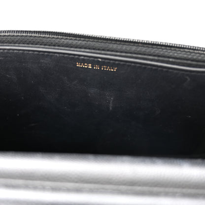 Chanel Caviar Quilted Crystal CC Wallet On Chain WOC Black 14 of 15