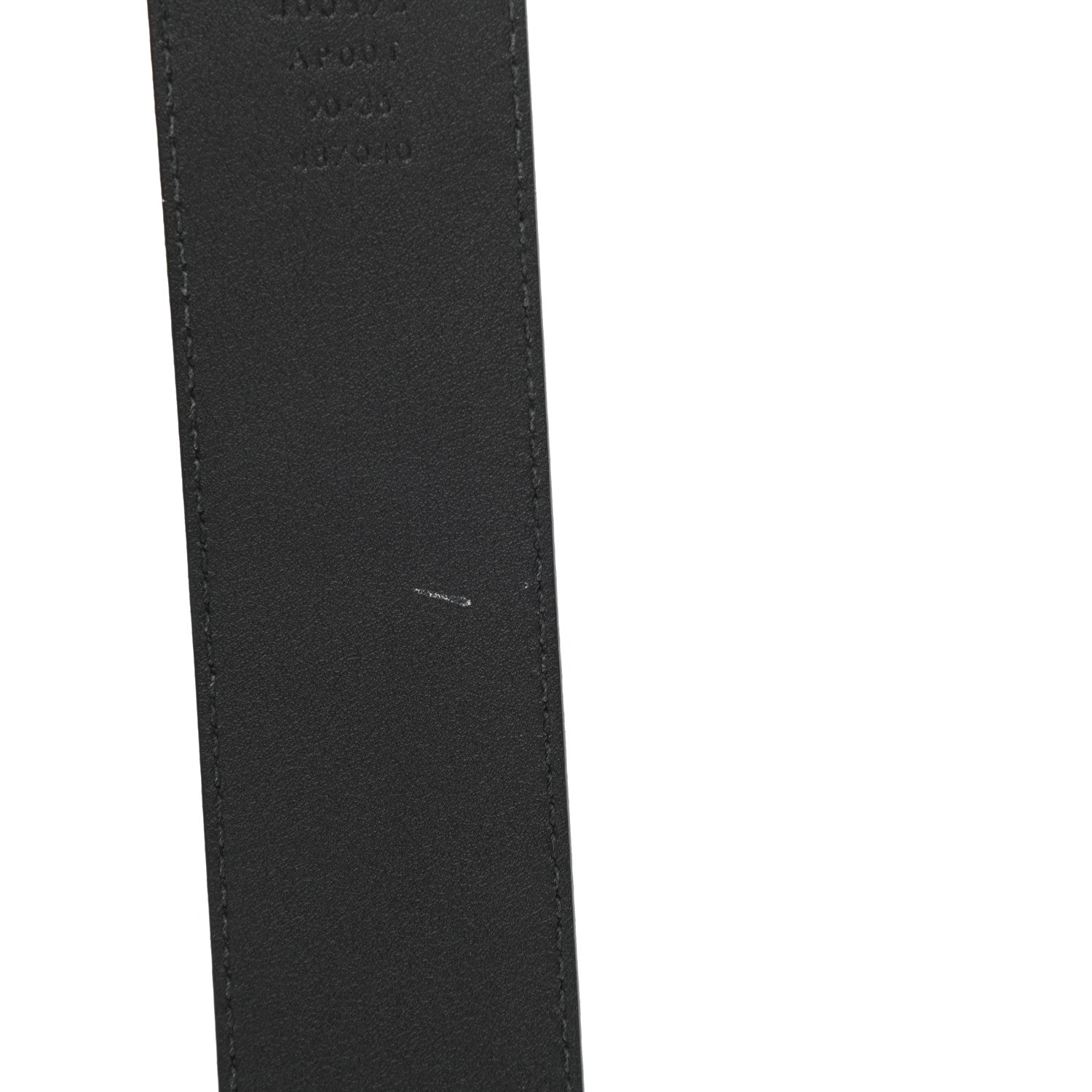 Gucci Calfskin Double G 40mm Belt 90 36 Black 6 of 8
