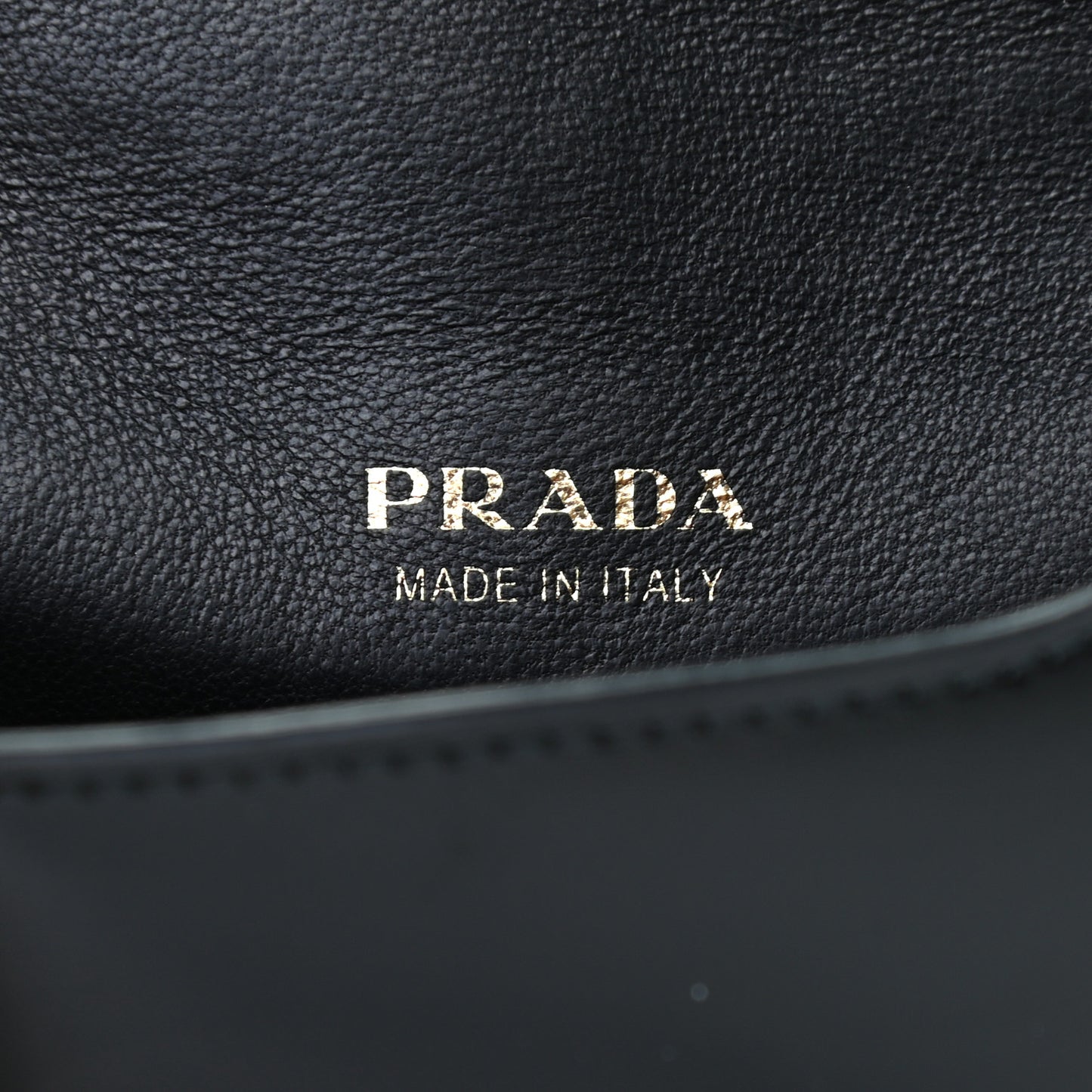 Spazzolato Micro Cahier Bag Black
