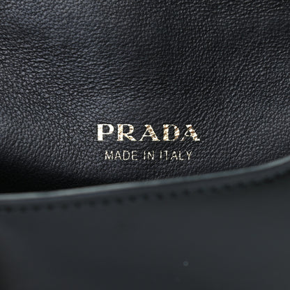 Prada Spazzolato Micro Cahier Bag Black 6 of 7