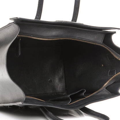 Celine Smooth Calfskin Mini Luggage Black 5 of 6