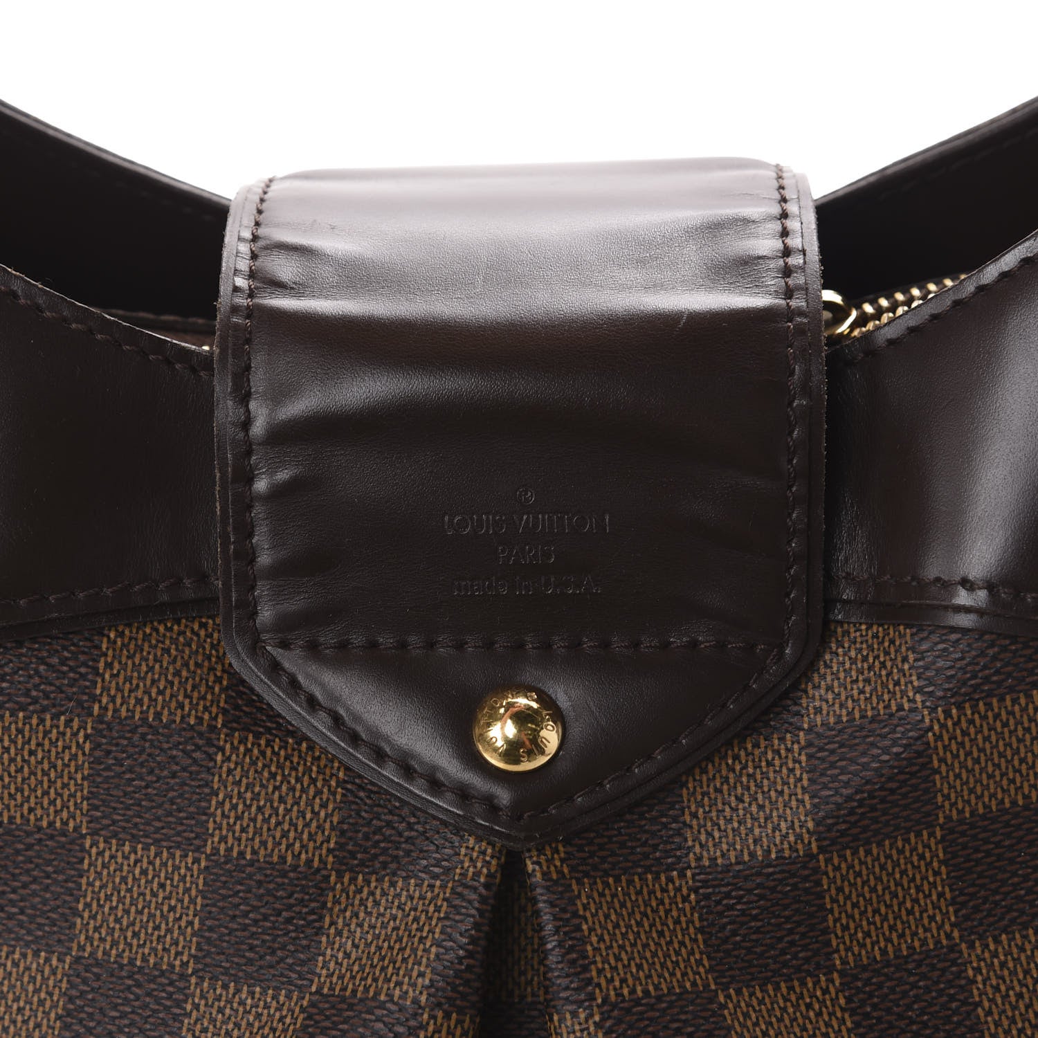 Louis Vuitton Damier Ebene Sistina MM 6 of 8