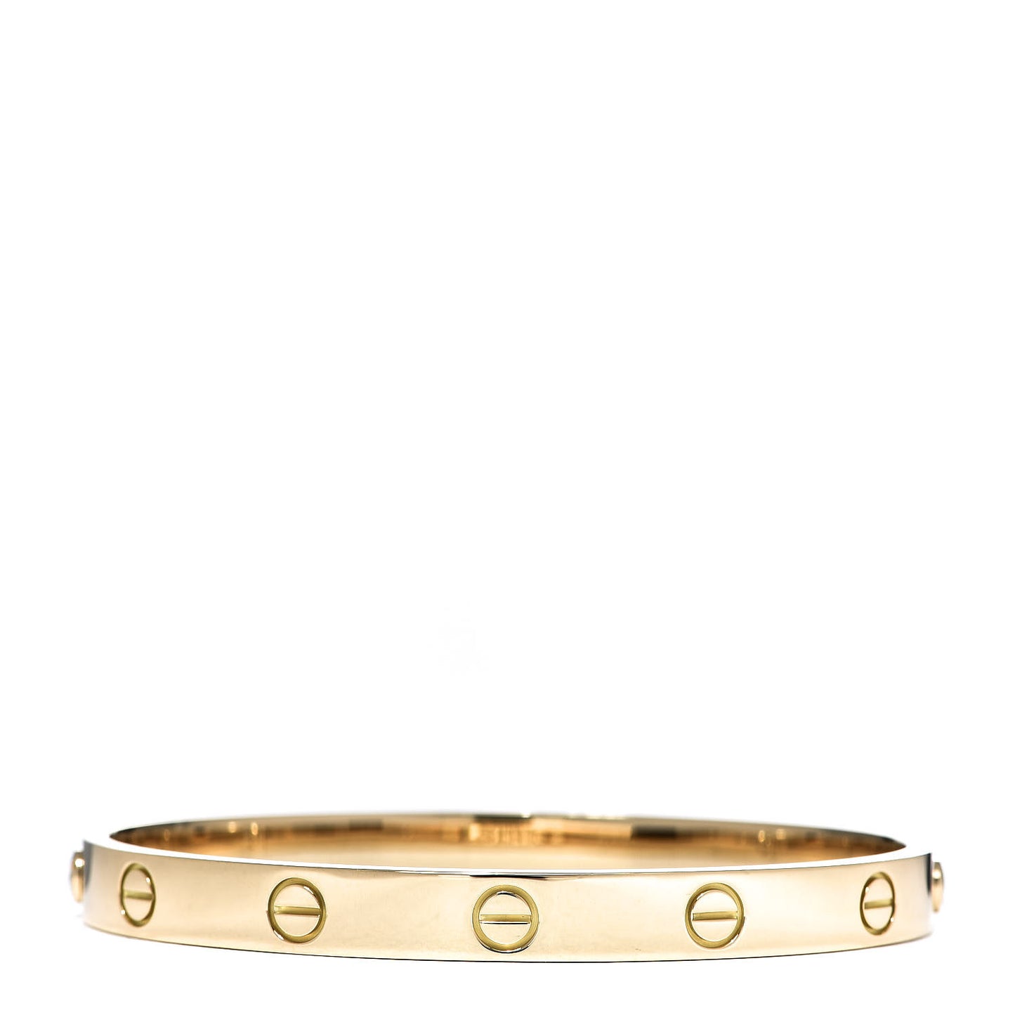 18K Yellow Gold LOVE Bracelet 17