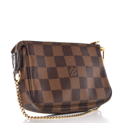 Louis Vuitton Damier Ebene Mini Pochette Accessories 3 of 8