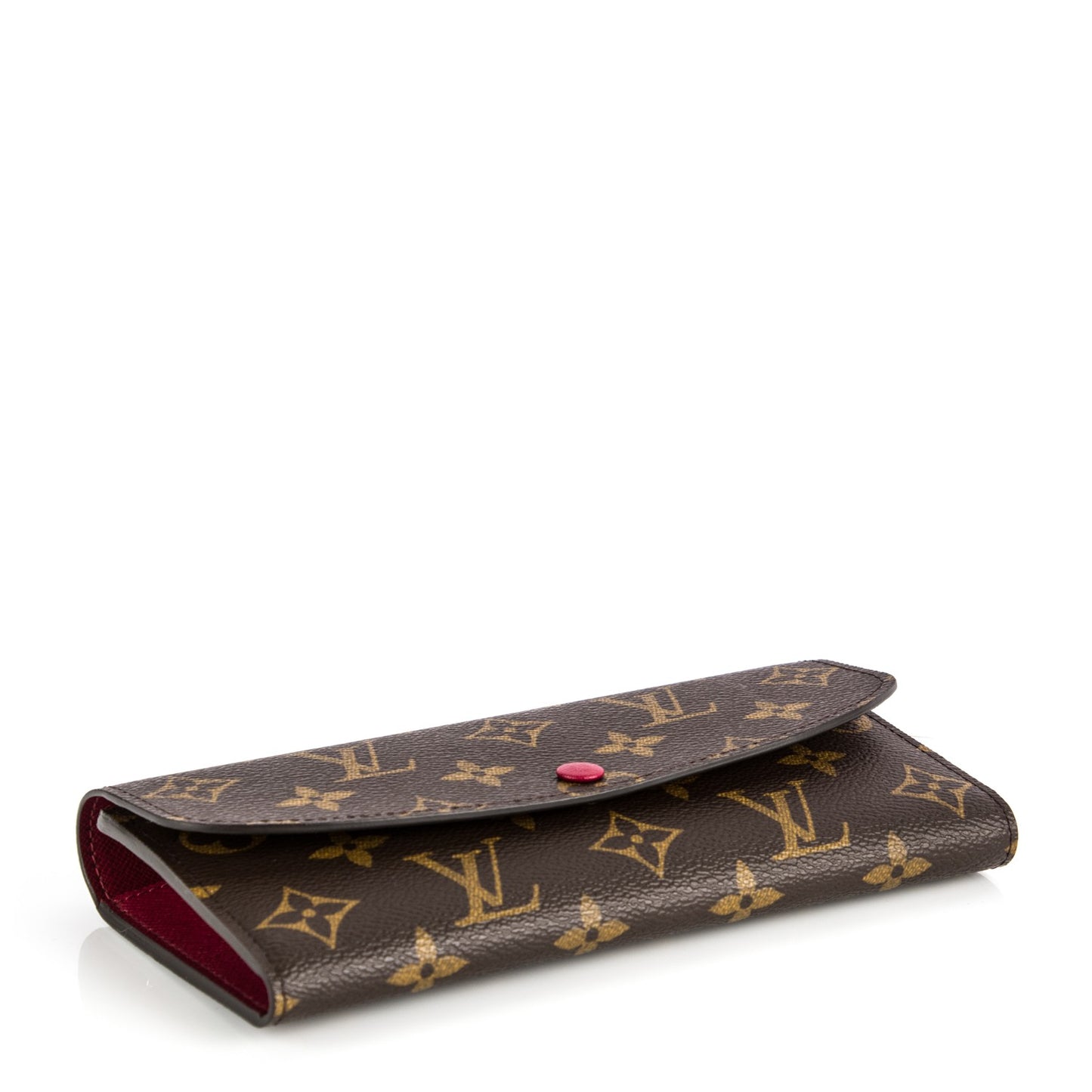 Monogram Emilie Wallet Fuchsia
