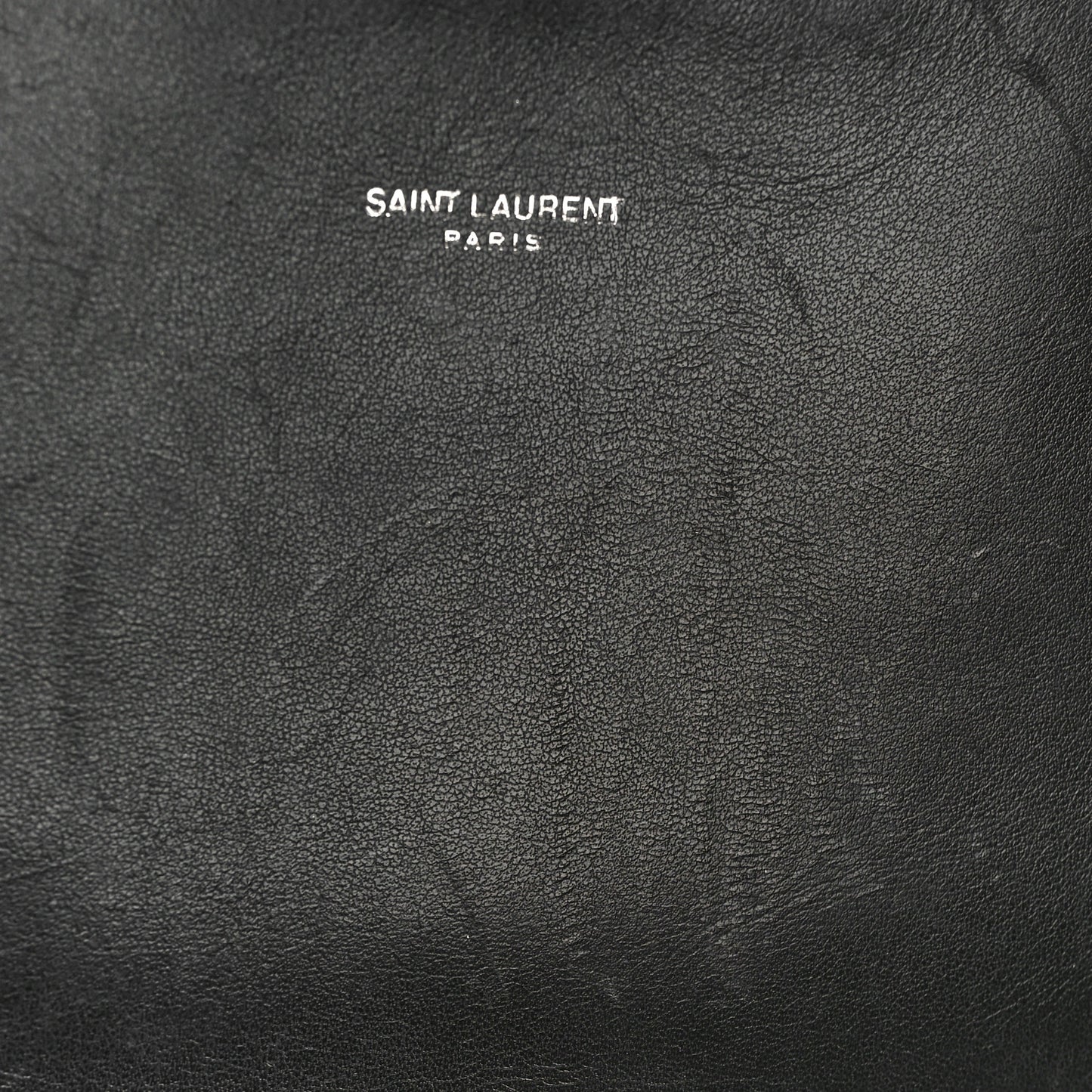 Grained Calfskin Baby Sac De Jour Black