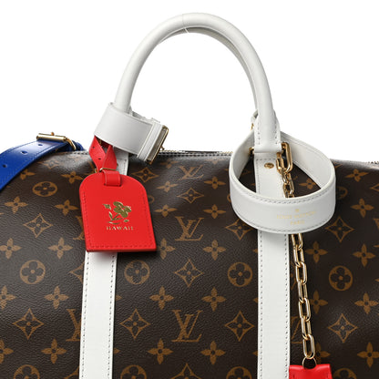 Louis Vuitton X NBA Monogram Keepall 55 7 of 9