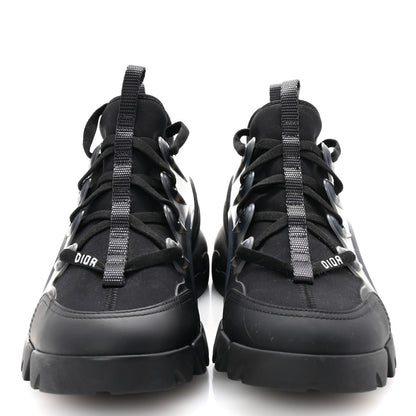 Christian Dior Neoprene Rubber Womens D-Connect Sneakers 38 Black 3 of 9
