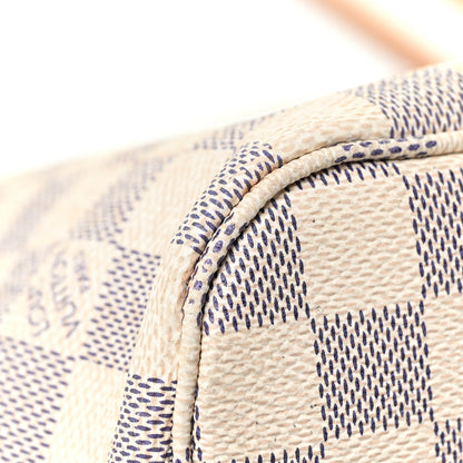Louis Vuitton Damier Azur Neo Neverfull MM Rose Ballerine 12 of 20