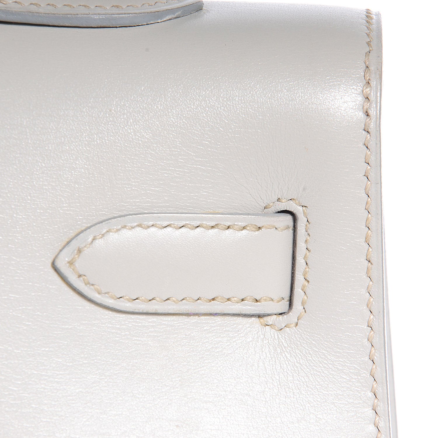 Hermes Box Kelly Sellier 35 Gris Pale 4 of 26