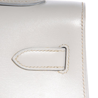 Hermes Box Kelly Sellier 35 Gris Pale 4 of 26