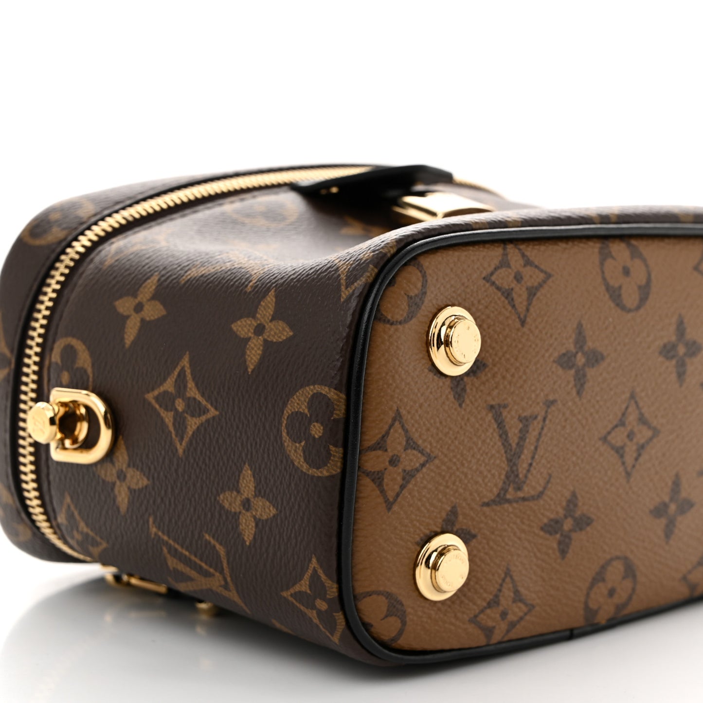 Reverse Monogram Vanity Chain Pouch