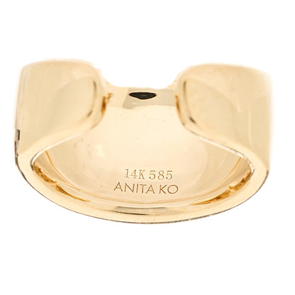 Anita Ko 18K Yellow Gold Galaxy Ear Cuff 4 of 4