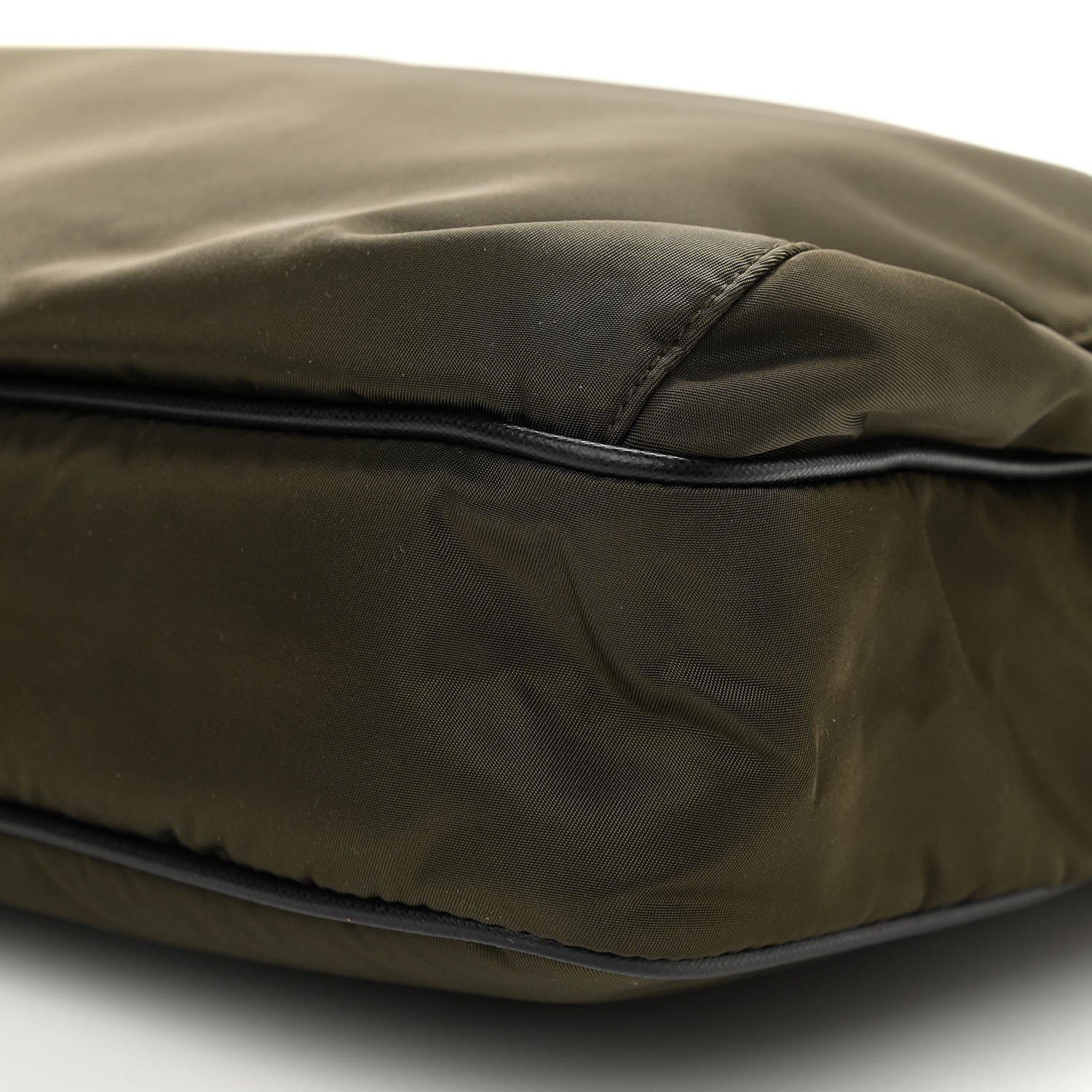 Prada Tessuto Nylon Messenger Bag Militare 13 of 14