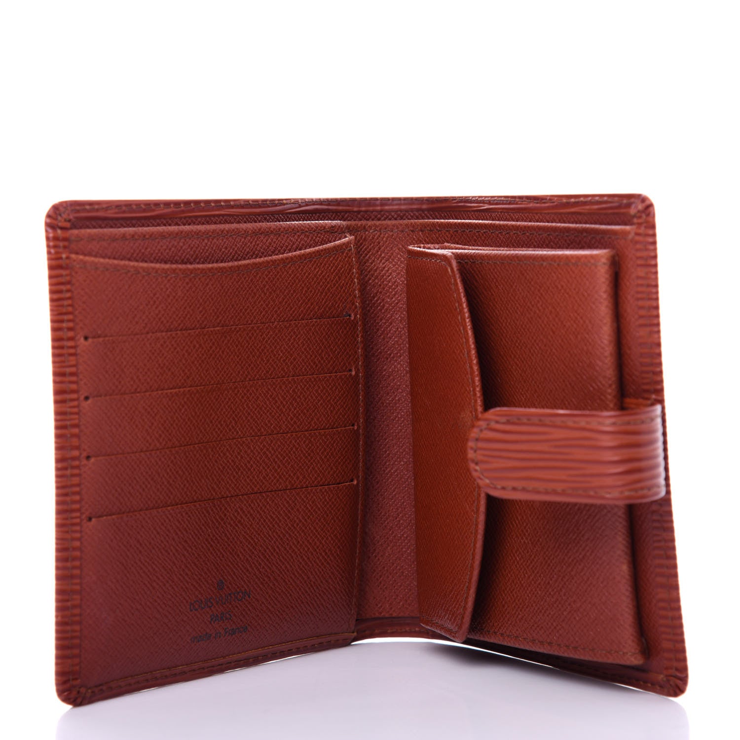 Louis Vuitton Epi Porte-Billets Compact Wallet Kenyan Fawn 5 of 8