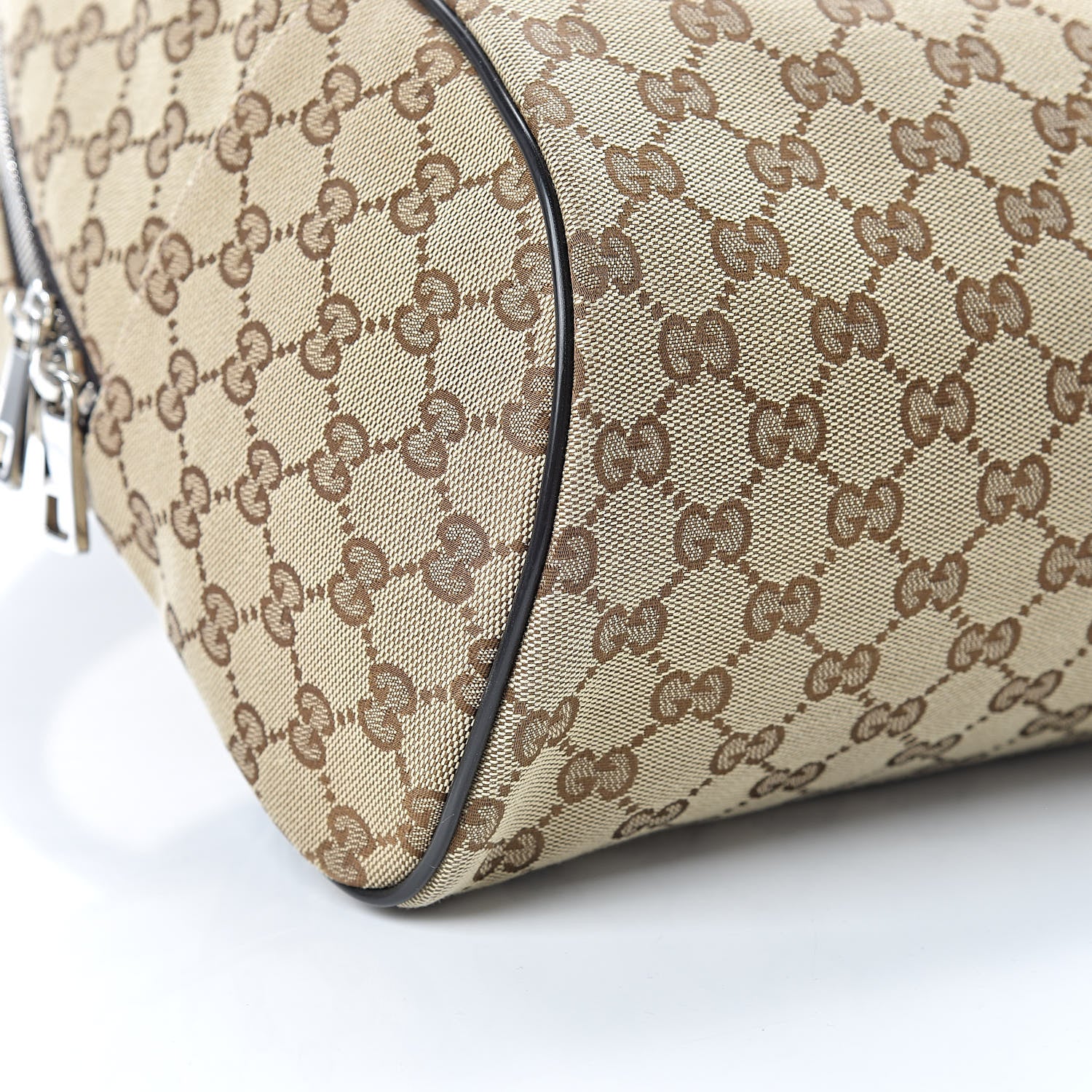 Gucci Monogram Travel Backpack Dark Brown 9 of 10