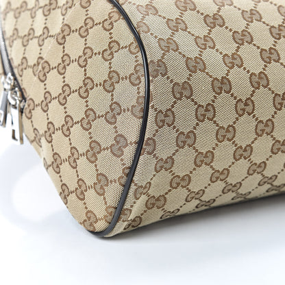Gucci Monogram Travel Backpack Dark Brown 9 of 10