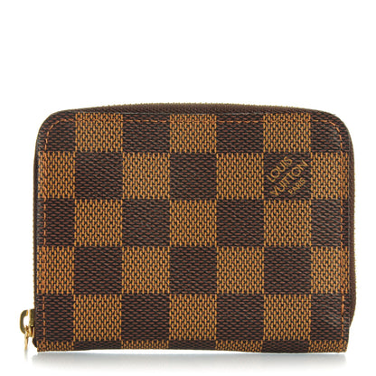 Louis Vuitton Damier Ebene Zippy Coin Purse 1 of 7