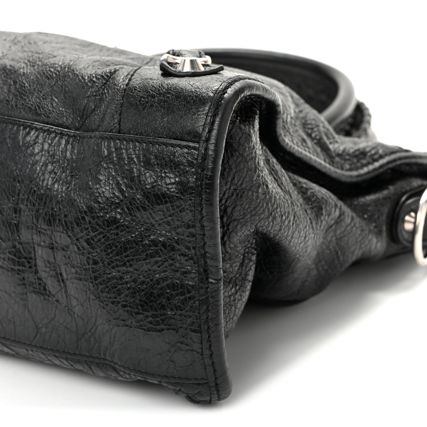 Agneau Arena Silver Hardware Medium Le City Black