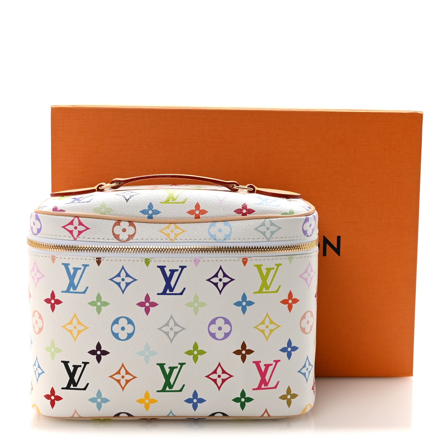 Louis Vuitton LV X TM Monogram Multicolor Nice BB White 7 of 7