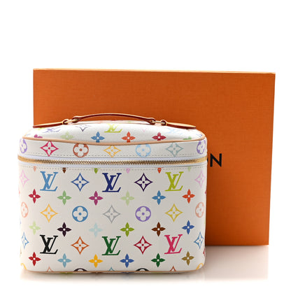 Louis Vuitton LV X TM Monogram Multicolor Nice BB White 7 of 7