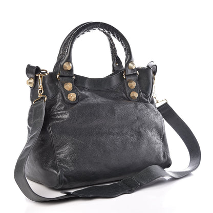 Balenciaga Agneau Giant 21 Gold Hardware Velo Anthracite 3 of 9