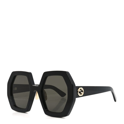 Gucci Acetate Square Sunglasses GG0772S Black 1 of 8