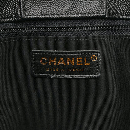 Chanel Caviar Quilted Large Shopping Tote Black 6 of 10