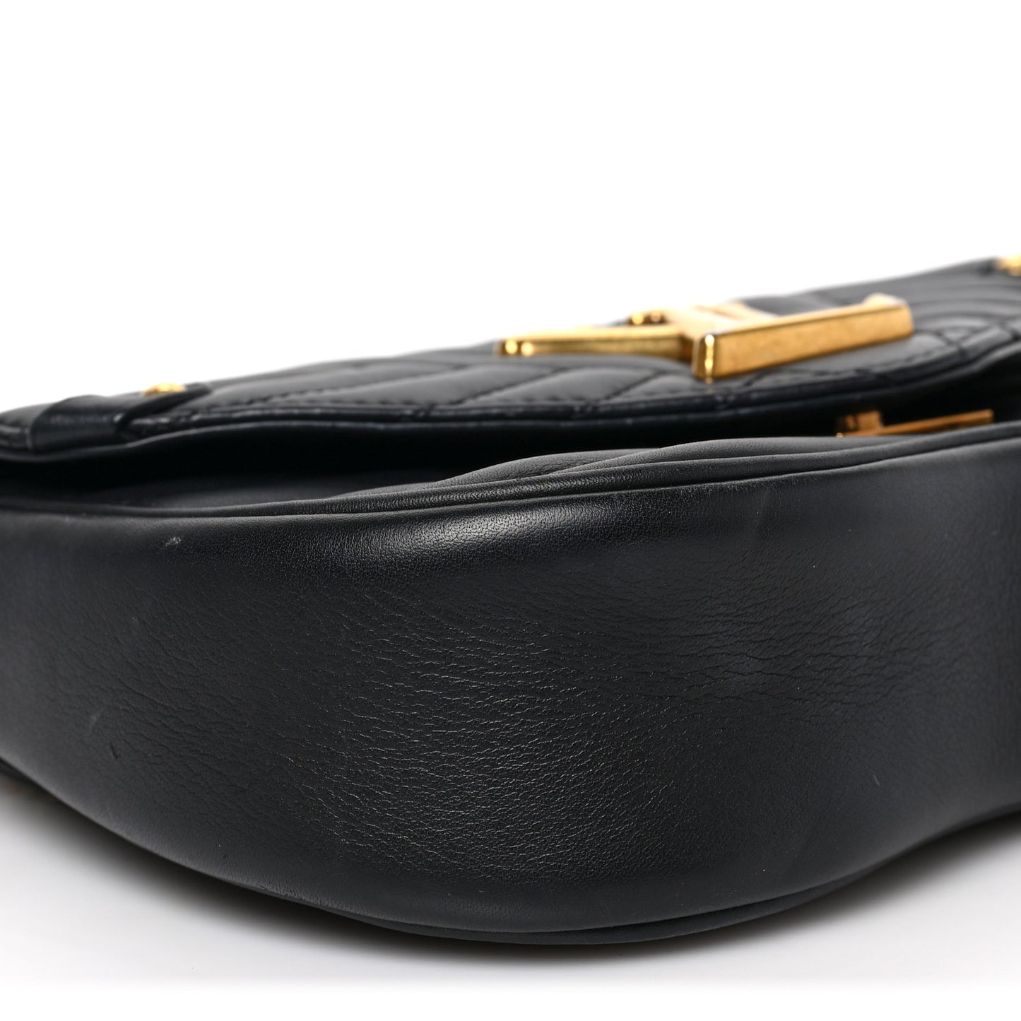 Calfskin New Wave Chain MM Black
