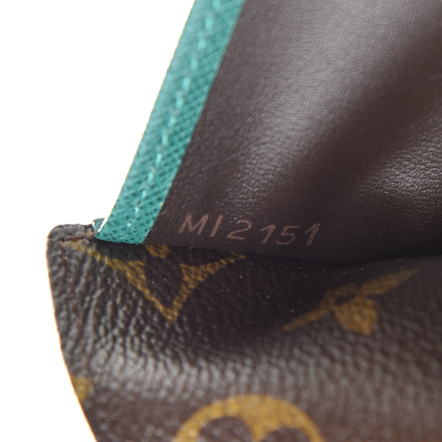 Monogram Compact Marie Wallet Vert
