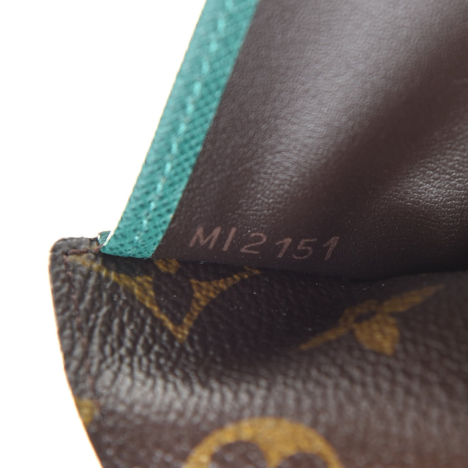 Louis Vuitton Monogram Compact Marie Wallet Vert 8 of 10