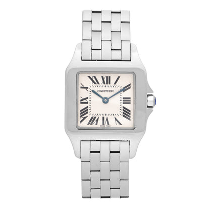 Cartier Stainless Steel 26mm Santos Demoiselle Quartz Watch 1 of 5