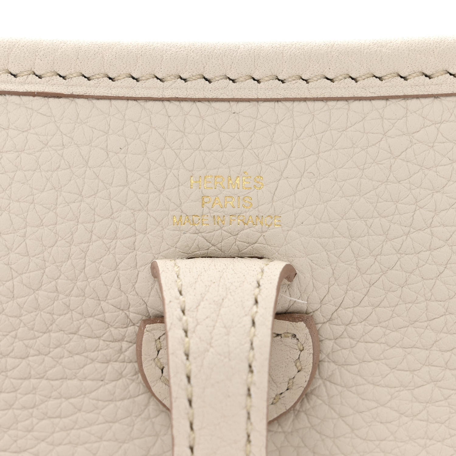 Hermes Taurillon Clemence Amazone Evelyne TPM Beton 6 of 11