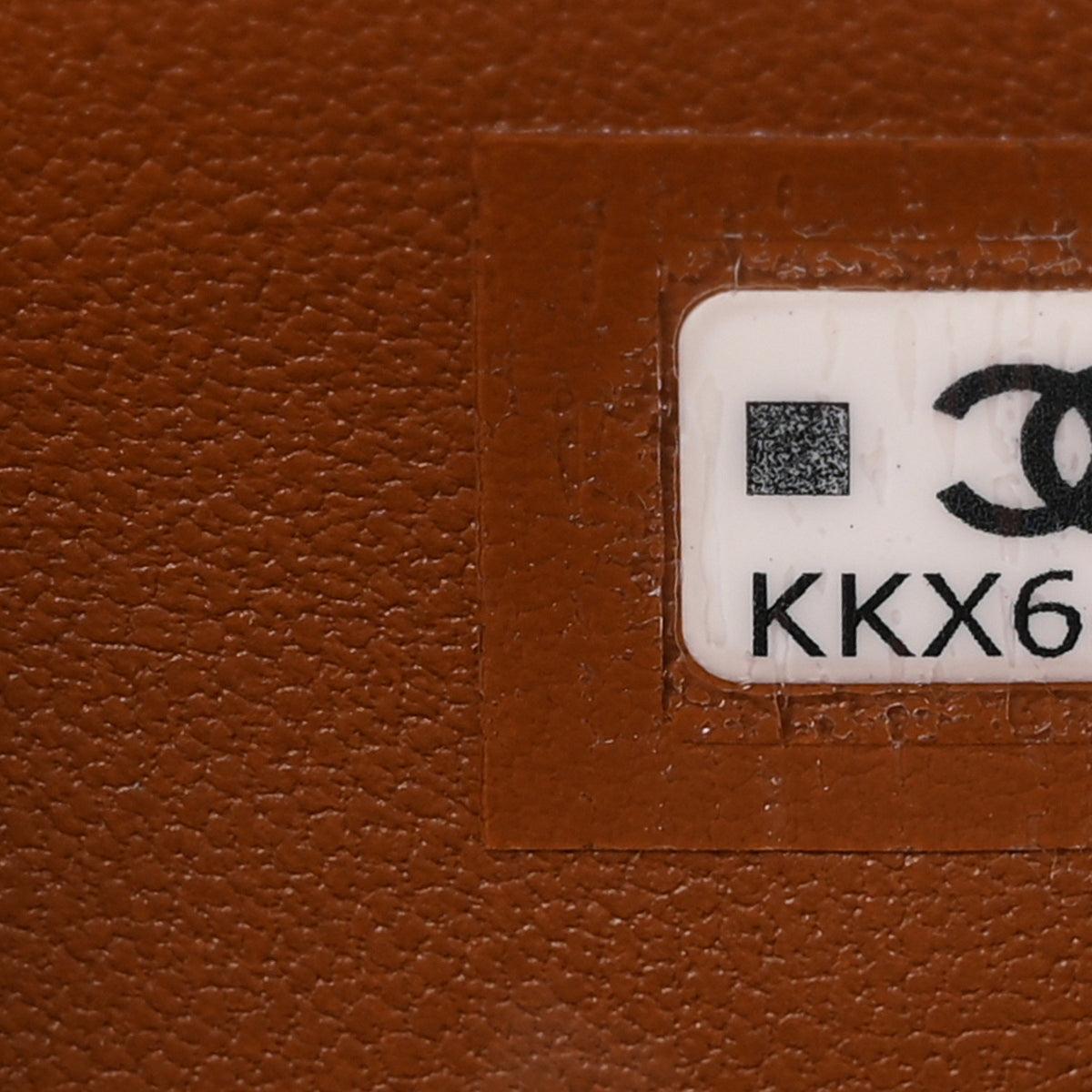 Goatskin CC Flap Card Holder Brown