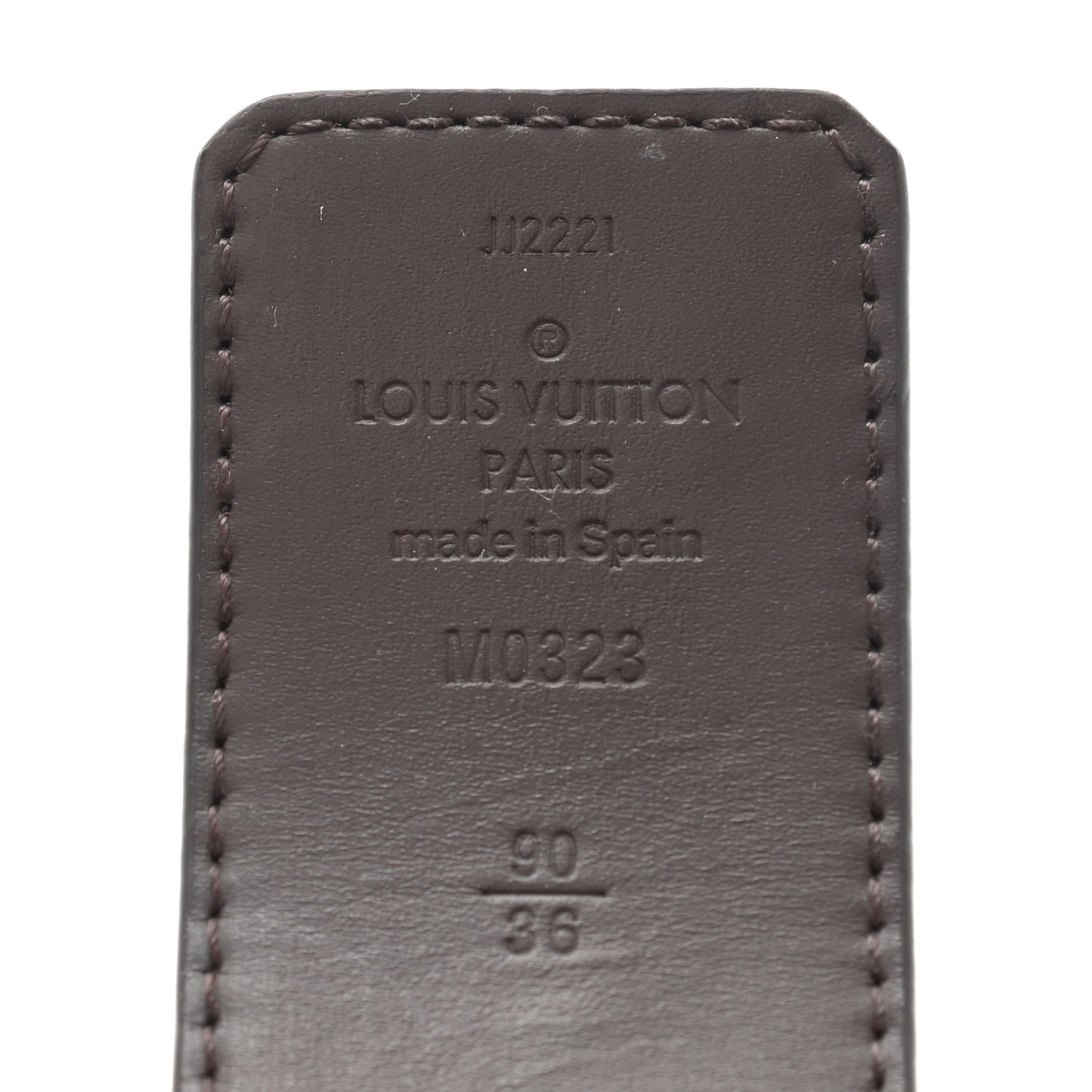 Monogram 40mm LV Initiales Belt 90 36