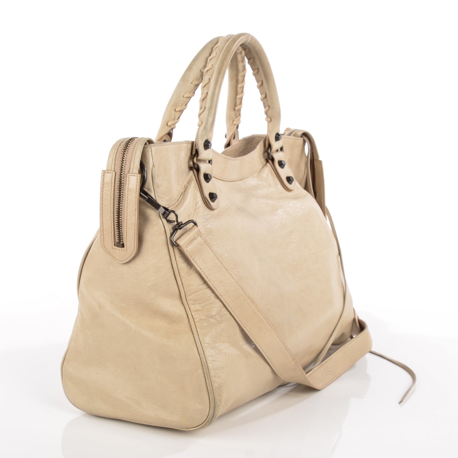 Balenciaga Agneau Classic Hardware Velo Praline 8 of 15
