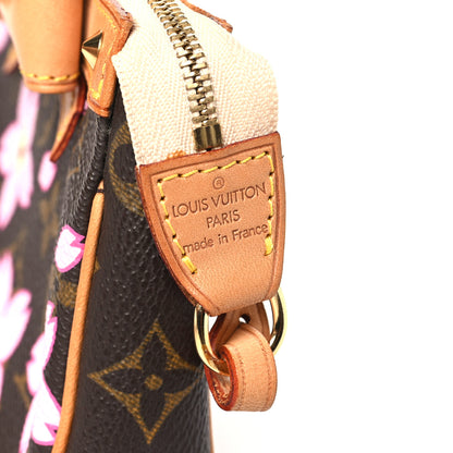Louis Vuitton Monogram Cherry Blossom Pochette Accessories Brown 6 of 10
