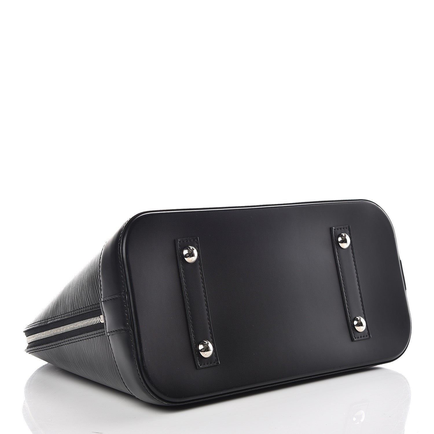 Louis Vuitton Epi Alma MM Black 4 of 10