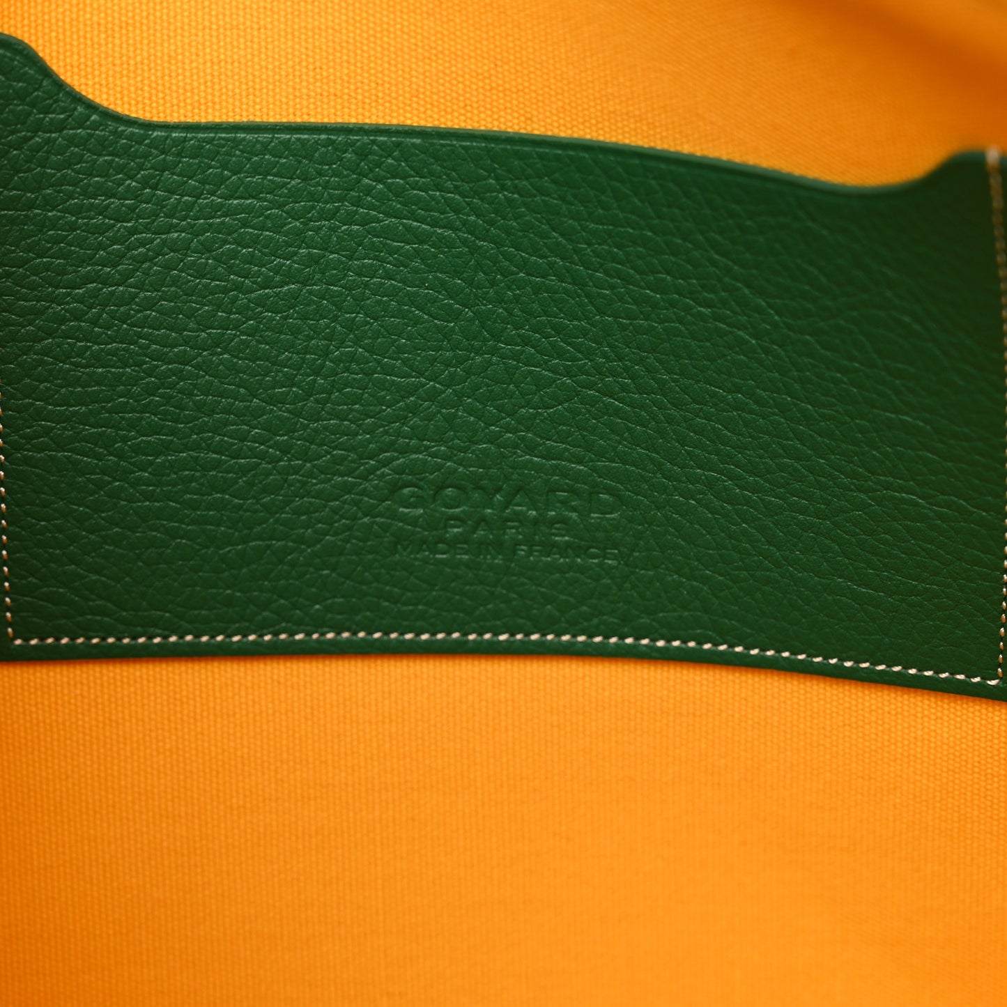 Goyardine Senat Pochette MM Green
