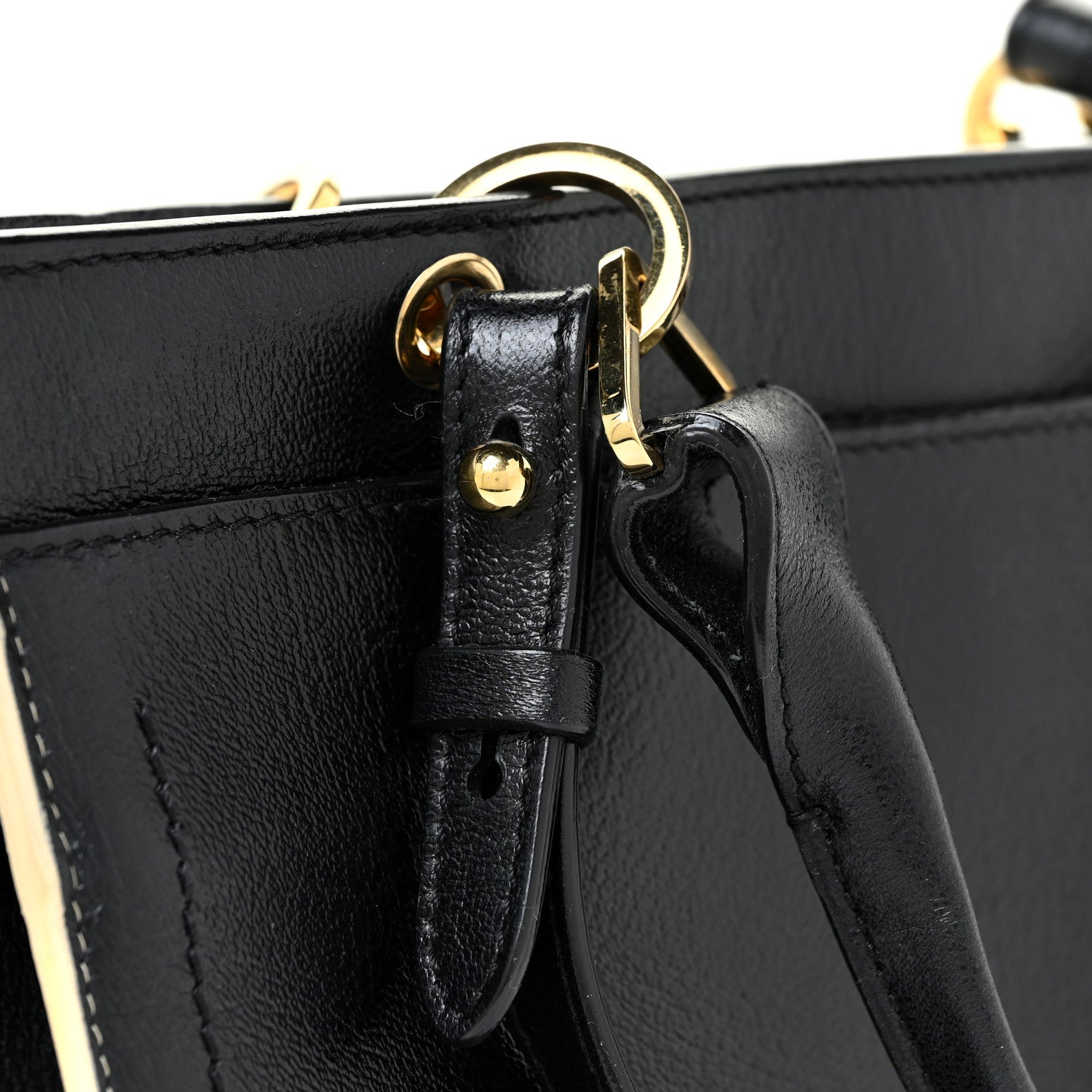 Marc Jacobs Textured Calfskin Satchel Black 15 of 17