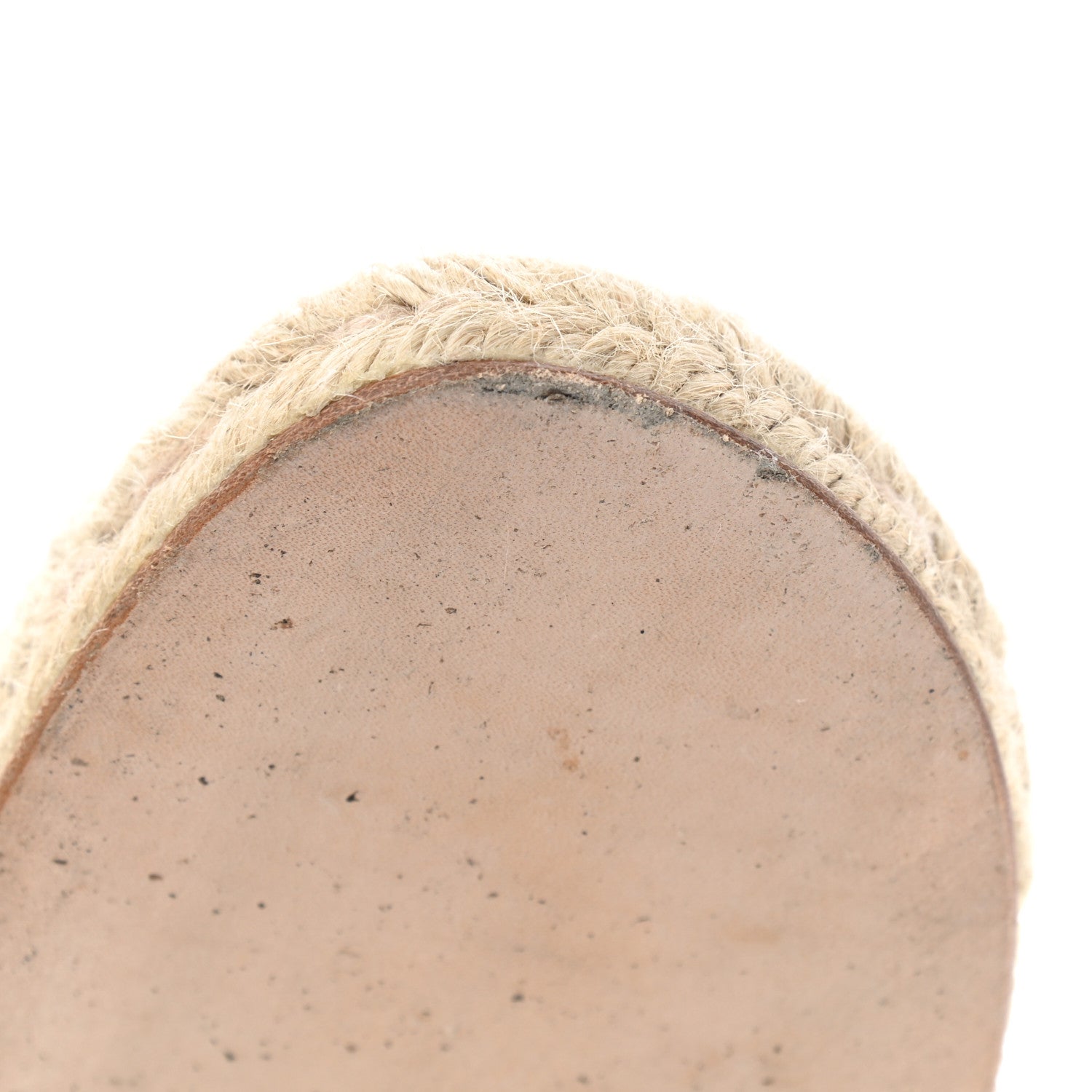 Hermes Calfskin Costanza Espadrilles 36 White 12 of 13