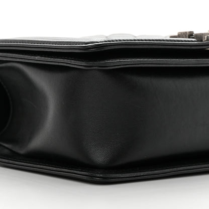 Chanel Lambskin Quilted Medium Boy Flap Black 9 of 16