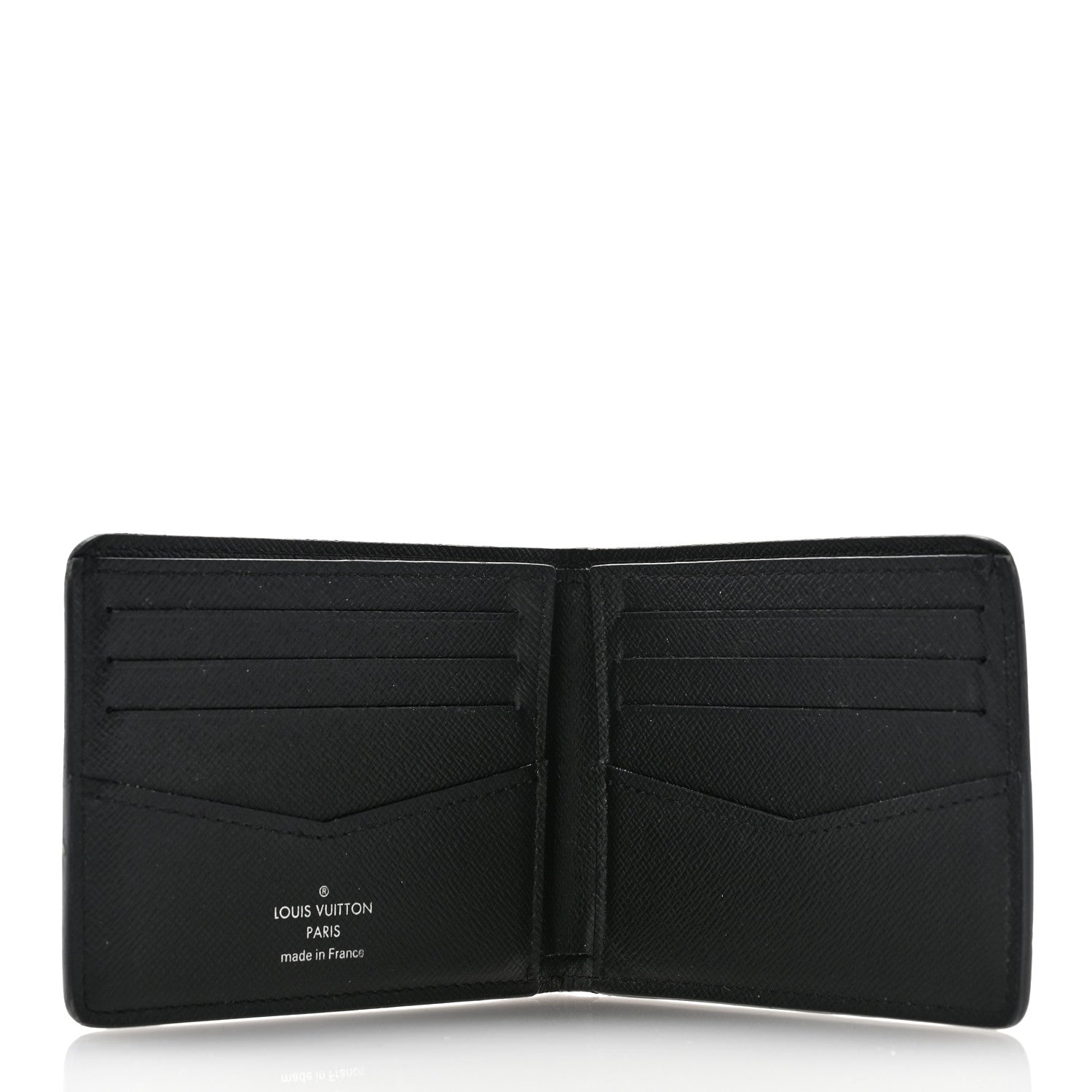 Louis Vuitton Taiga Slender Wallet Black 4 of 11