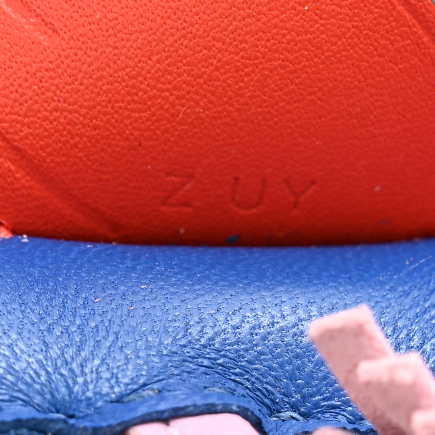Hermes Milo Lambskin Grigri Rodeo Pegase Horse Bag Charm PM Bleu France Mauve Sylvestre Capucine 4 of 5