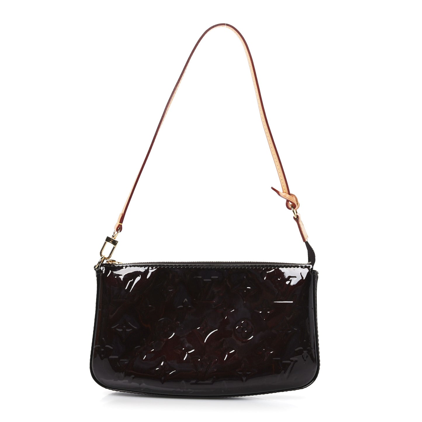 LOUIS VUITTON Vernis Pochette Accessories NM Amarante