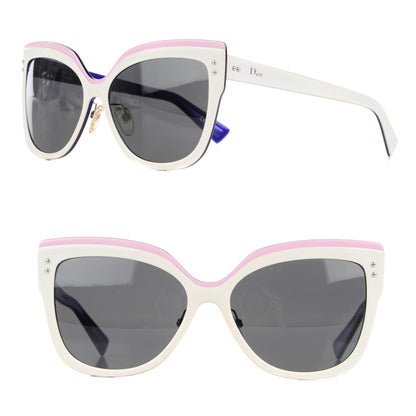 Christian Dior Exquise Sunglasses White Pink 1 of 8
