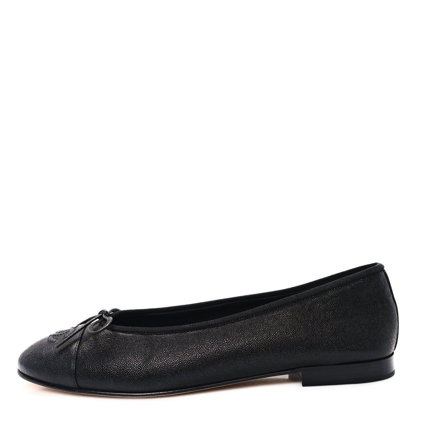 Caviar CC Cap Toe Ballerina Flats 41 Black